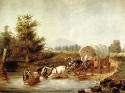 Ranney William Tylee Pennsylvania Teamster oil painting
